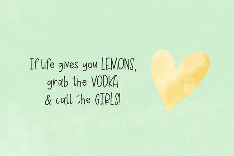 Gin & Tonic Duo Font Beck McCormick 