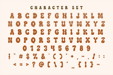 Ginger Bread - Cute Groovy Font Font Masyafi Studio 