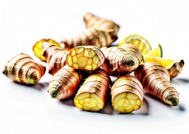 Ginger Isolated on White Background Cutting Board Sublimation Regulrcrative 