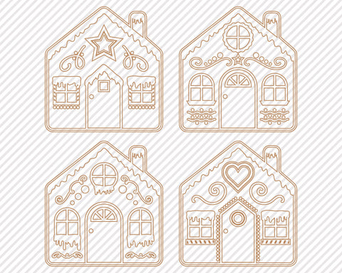 Gingerbread Bundle | Christmas SVG SVG Texas Southern Cuts 