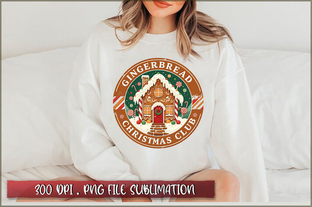 Gingerbread christmas club Sublimation Sublimation Shetara Begum 