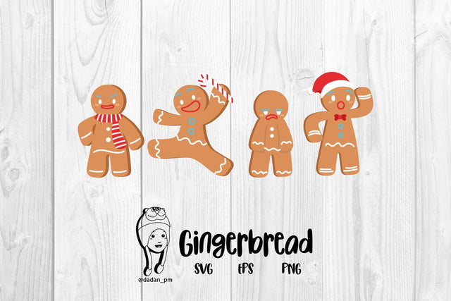 Gingerbread clipart svg SVG dadan_pm 