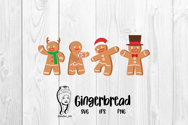 Gingerbread clipart svg SVG dadan_pm 