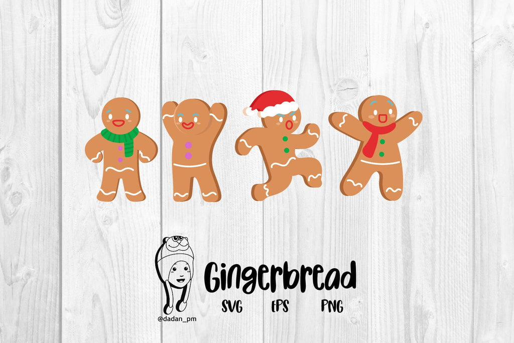 Gingerbread clipart svg - So Fontsy