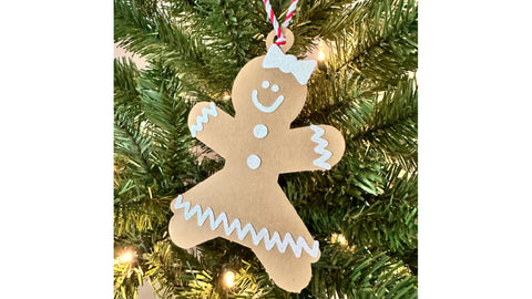 Gingerbread Cookie Ornament Bundle Laser SVG SVG Crafting With Brenna 