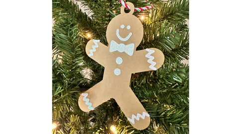 Gingerbread Cookie Ornament Bundle Laser SVG SVG Crafting With Brenna 