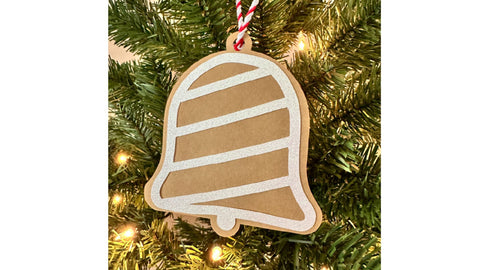 Gingerbread Cookie Ornament Bundle Laser SVG SVG Crafting With Brenna 