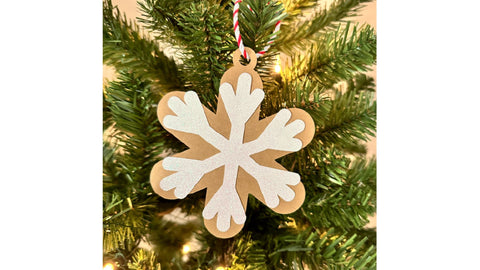 Gingerbread Cookie Ornament Bundle Laser SVG SVG Crafting With Brenna 