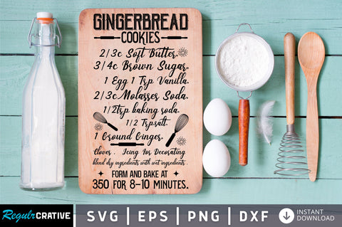 Gingerbread cookies 2 3c soft Svg Design SVG Regulrcrative 