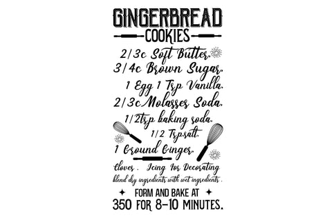 Gingerbread cookies 2 3c soft Svg Design SVG Regulrcrative 