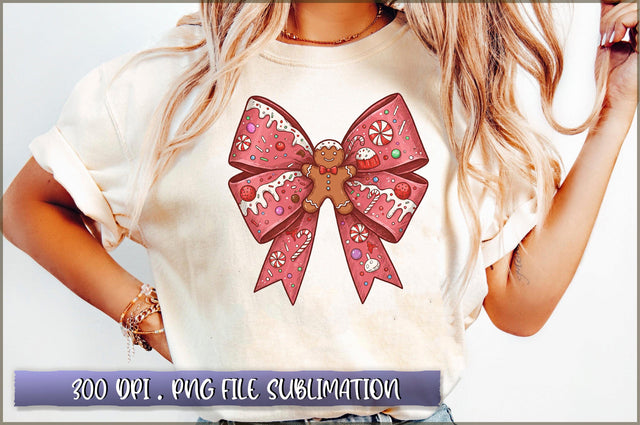 Gingerbread Coquette Christmas Sublimation Sublimation Shetara Begum 