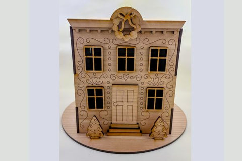 Gingerbread House Laser SVG files SVG Crafting With Brenna 