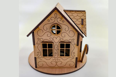 Gingerbread House Laser SVG files SVG Crafting With Brenna 