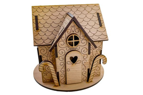Gingerbread House Laser SVG files SVG Crafting With Brenna 