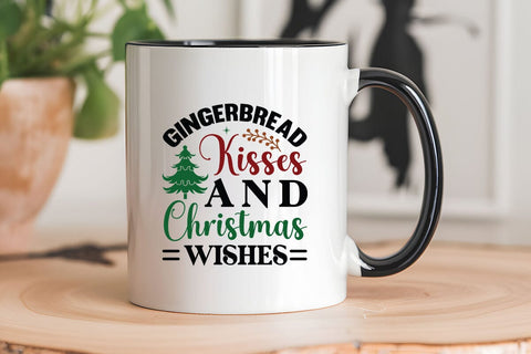Gingerbread Kisses And Christmas Wishes SVG Angelina750 