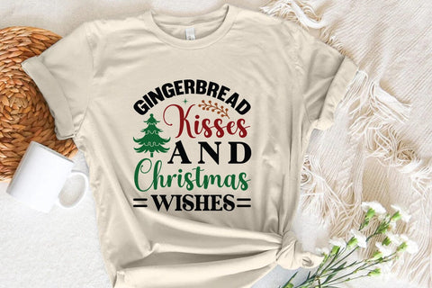 Gingerbread Kisses And Christmas Wishes SVG Angelina750 