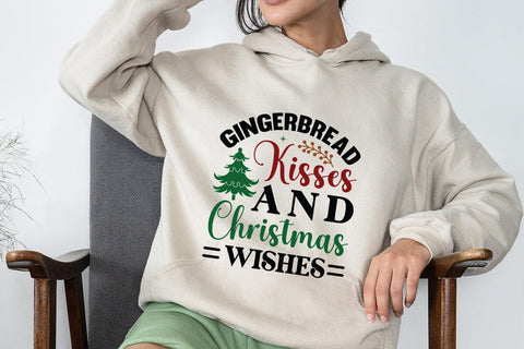 Gingerbread Kisses And Christmas Wishes SVG Angelina750 