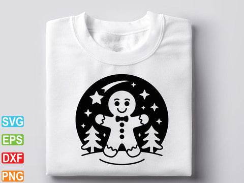 Gingerbread Man SVG, Gingerbread Svg SVG Creativeart88 