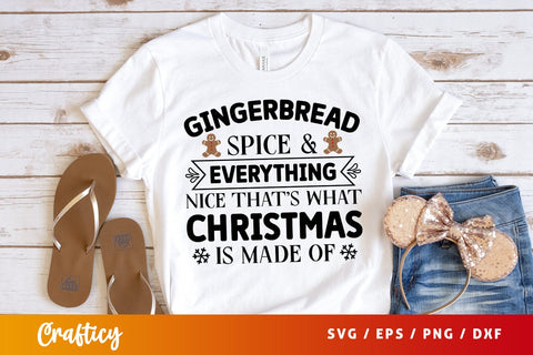 Gingerbread spice & everything SVG Design SVG Designangry 