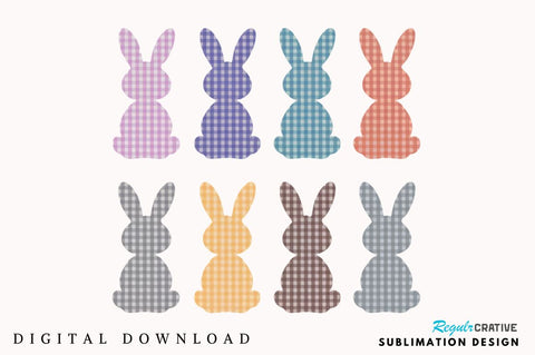 Gingham Easter Bunny PNG, Easter Bunny Clipart, Spring PNG Gingham Bunny PNG, Farmhouse Easter Decor, Easter Bunny Coquette PNG, Happy Easter PNG, Kids Easter Sublimation Sublimation Regulrcrative 