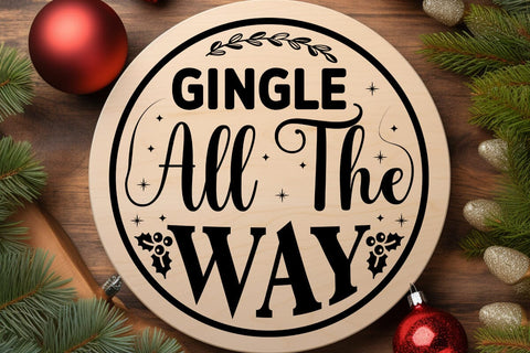 Gingle All The Way SVG Angelina750 