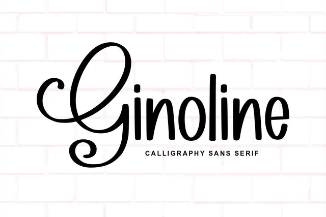 Ginoline Font Abo Daniel Studio 
