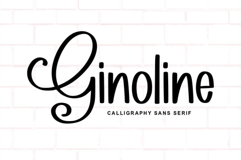 Ginoline Font Abo Daniel Studio 