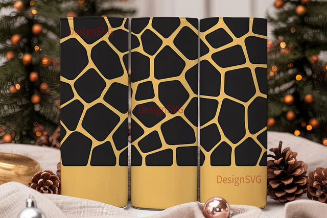 Giraffe Print 20oz Tumbler Wrap Sublimation DesignSVG 