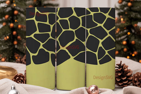 Giraffe Print 20oz Tumbler Wrap Sublimation DesignSVG 