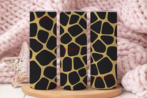 Giraffe Print 20oz Tumbler Wrap Sublimation DesignSVG 