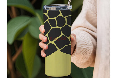Giraffe Print 20oz Tumbler Wrap Sublimation DesignSVG 