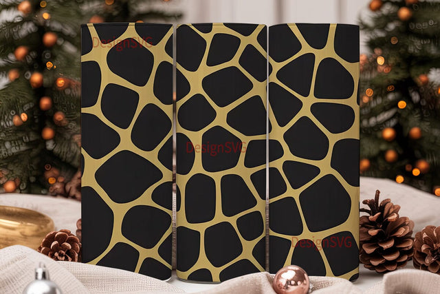 Giraffe Print 20oz Tumbler Wrap Sublimation DesignSVG 