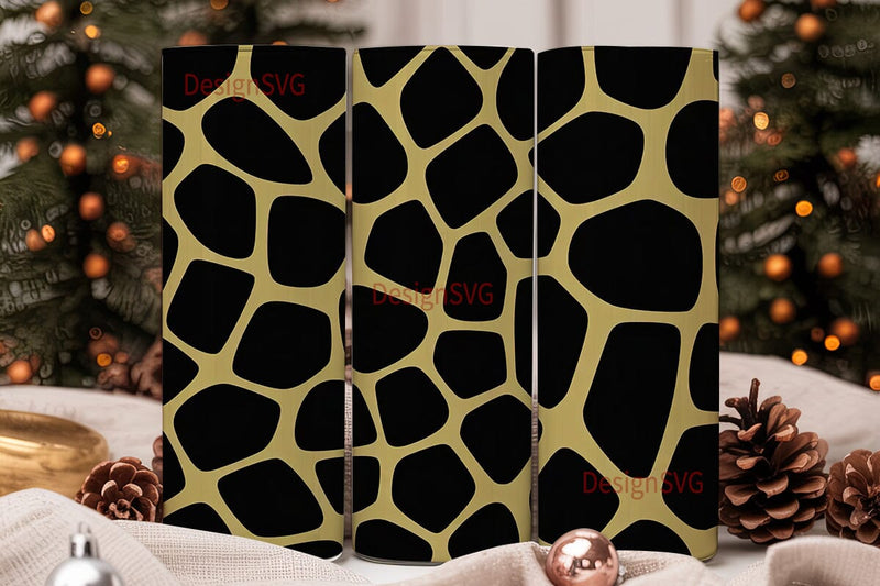 Giraffe Print 20oz Tumbler Wrap Sublimation DesignSVG 