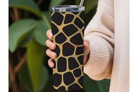 Giraffe Print 20oz Tumbler Wrap Sublimation DesignSVG 
