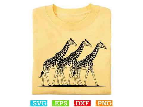 Giraffe SVG Bundle, Giraffe Vector, Animal SVG, Safari Animals Svg SVG Creativeart88 