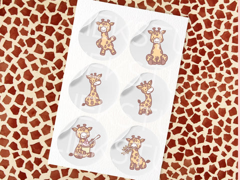 Giraffes SVG Design Set SVG HalieKStudio 