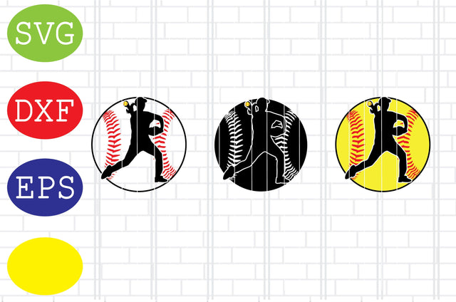 Girl Baseball Player Svg, Baseball Player Svg, Softball File, Baseball Cut File, Sport Svg, Jpg, Eps, Dxf Files SVG DigitalSvgFiles 