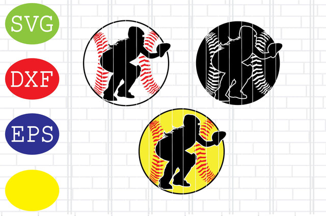 Girl Baseball Player Svg, Softball Silhouette, Softball File, Baseball Cut File, Sport Svg, Jpg, Eps, Dxf Files SVG DigitalSvgFiles 