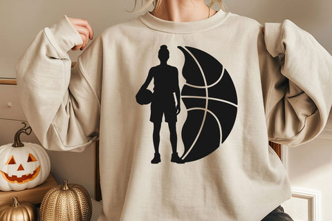 Girl Basketball Player SVG: Cricut & Silhouette Vector Files SVG DesignDestine 