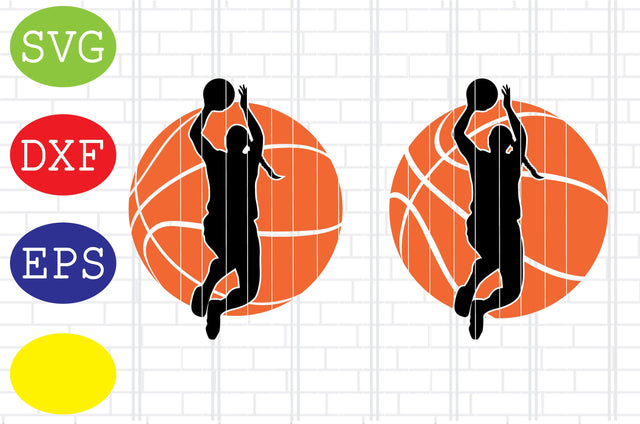 Girl Basketball Players Svg, Basketball Clipart, Basketball Cut Files, Sport Svg, Jpg, Eps, Dxf Files SVG DigitalSvgFiles 