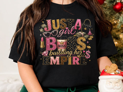 Girl Boss Building Empire Clipart PNG SVG artprintfile 