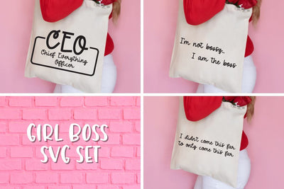 GIrl Boss SVG Set SVG So Fontsy Design Shop 