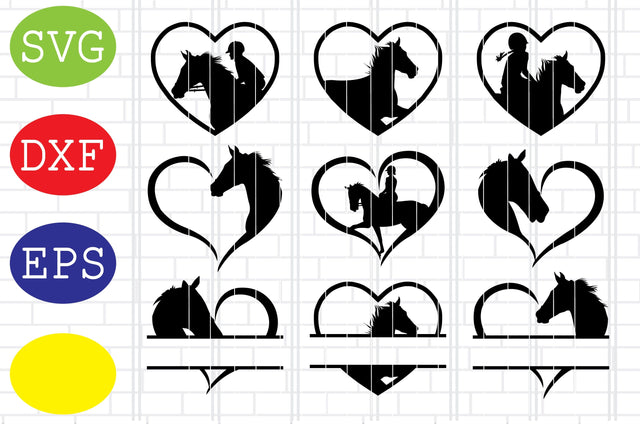 Girl Loves Horses Svg, Woman and Horse Svg, Horse Lover Svg, Horse Head Svg, Jpg, Eps, Dxf Files SVG DigitalSvgFiles 