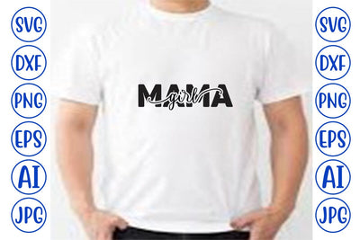 Girl Mama SVG SVG Syaman 