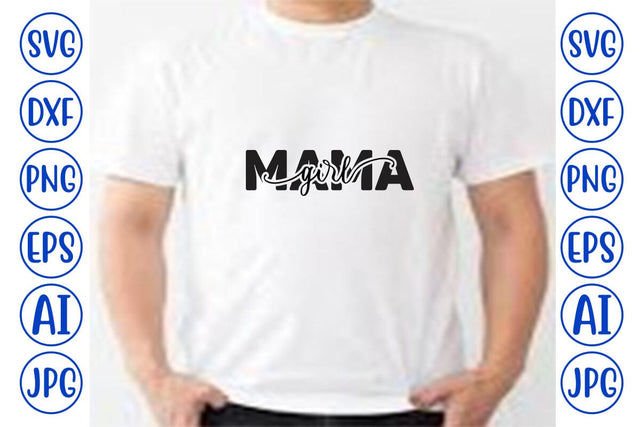 Girl Mama SVG SVG Syaman 