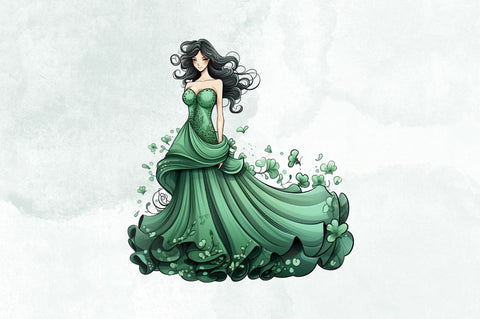 Girl Pearl Prom Dress Sublimation Bundle Sublimation Designangry 