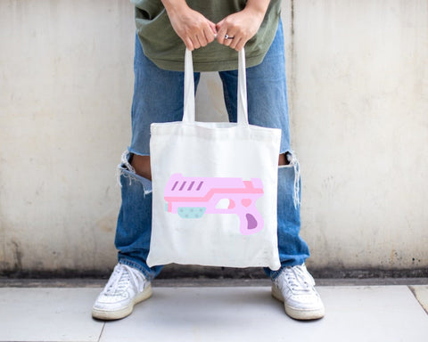 Girl Pink Nerf Gun SVG Cut File for Cricut and Silhouette, Girl toy gun, Kawaii Nerf Gun, Great for Birthday Parties or gift SVG Lavender Paper Cut 