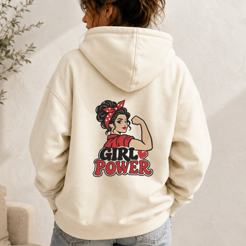 Girl Power Embroidery Design – Strong Woman Rosie Inspired Machine Embroidery File, Feminist Girl Shirt Design, Women Empowerment Embroidery/Applique DESIGNS PatternFeed8 