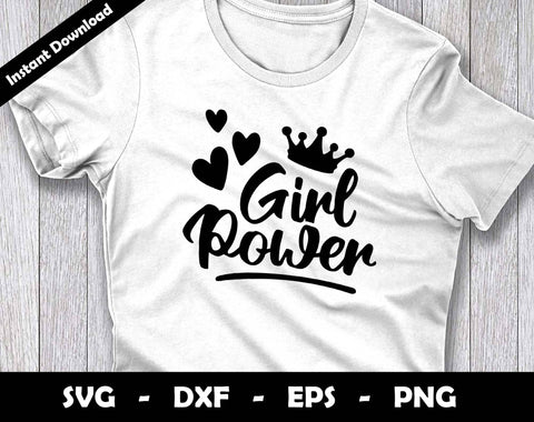 Girl Power SVG Cut File, Women Day SVG Design SVG Arthur Arellano 