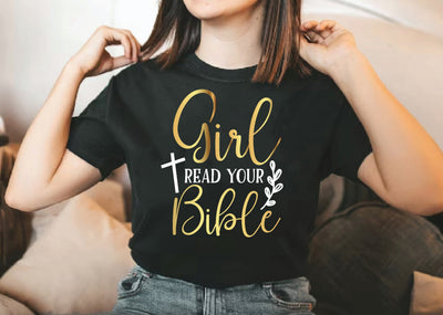 girl read your bible svg SVG designstore 